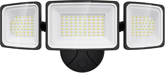 Onforu 150W LED Security Light, 15000LM Outdoor Flood Light Switch Controlled, IP65 Waterproof LED Exterior Floodlight, 6500K White Wall Mount Security Lighting for Entryway, Garage, Yard, Eave