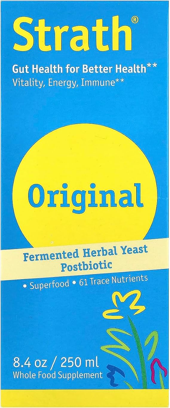 Bio-Strath Original, Fermented Herbal Yeast Postbiotic, 8.4 oz (250 ml)