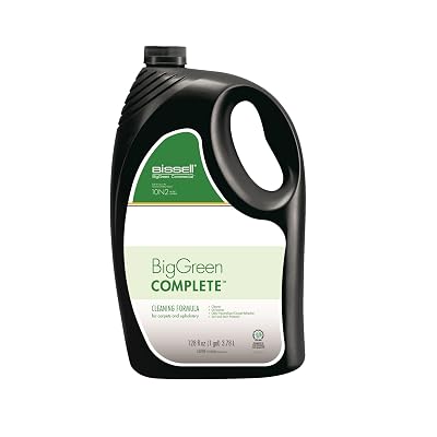 Bissell Commercial-31B6 Carpet Cleaner, 128oz, Bottle, 9 to 9.8 pH 1 Bottle 128 oz.,Green, packaging may vary.