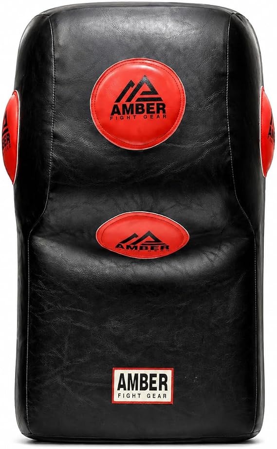 Amber Fight Gear Wall Mount Uppercut Bag for Boxing & MMA Durable PU Leather Hook & Jab Striking Bag Wall Mounted Training Gear with Mounting Hardware Included