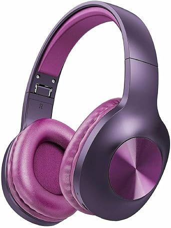 Wireless Headphones Foldable Headset Compatible with Lively Jitterbug Smart3 / Wiko Ride 3, w Mic Hands-Free Earphones Earbuds Over Ear