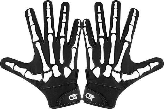 Glorious Traders Adult & Youth Football Gloves - Ultimate Performance Booster with Super Sticky Grip