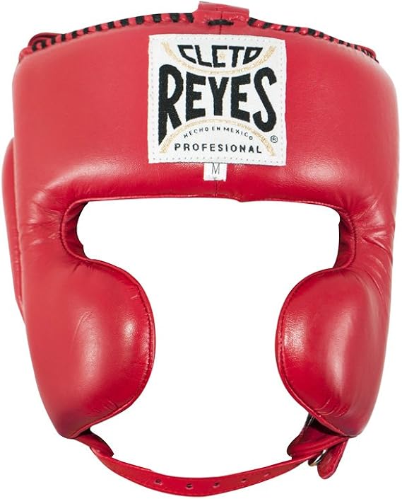 CLETO REYES Boxing Headgear with Cheek Protection for Men and Women, Protective Head Guard Face Saver, Sparring Fighting