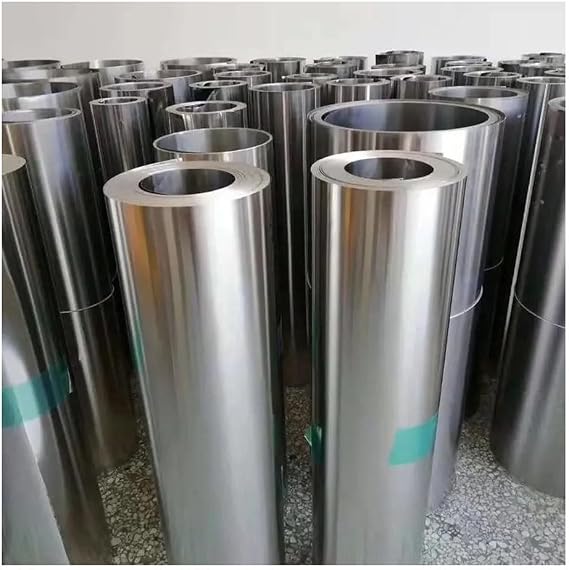 1pcs Width 600mm Length 1 Meter 304 Stainless Steel Foil Strip Sheet Thin Plate Thickness 0.05mm 0.1 0.2 0.3mm 0.4 0.5mm(Size:0.5x600x1000mm)