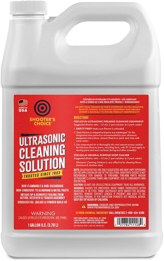 Shooter's Choice Ultrasonic Cleaning Solution (Select Your Style)