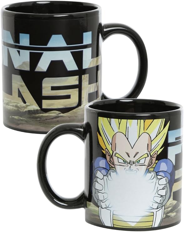 Dragon Ball Z Vegeta Final Move Heat Reveal Mug