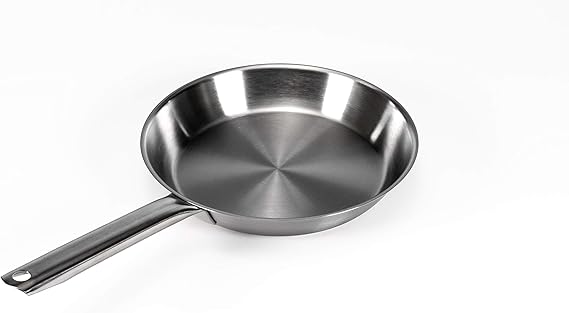 Matfer Bourgeat Tradition Stainless Steel Fry Pan, 11"
