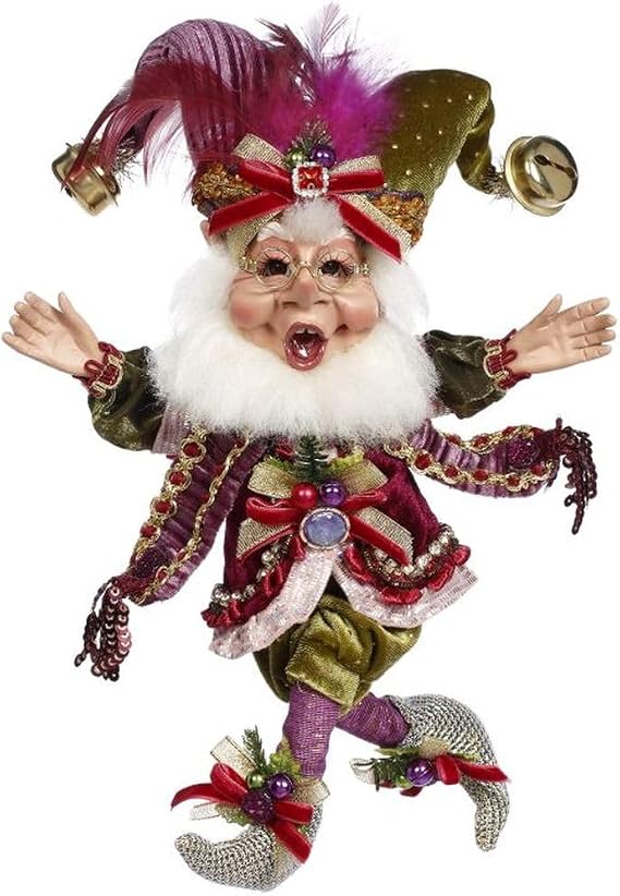 Mark Roberts Most Wonderful Time Elf Small - 10 Inches 51-44840 Christmas Decor Holiday Figurine Collectible Ornament Gift