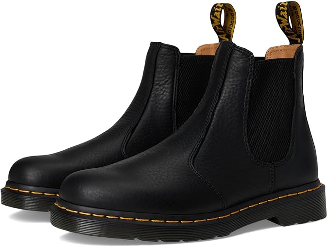 Dr. Martens Unisex 2976 Chelsea Boots, Black, 5 UK
