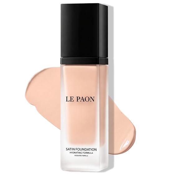 Hydrating SoftGlow Liquid Foundation (Light Nude), Full Coverage