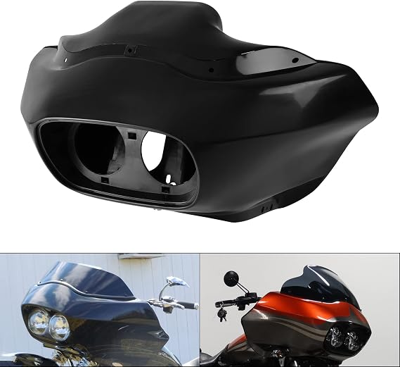 XMT-MOTO Inner Outer Headlight Fairing Fit for Harley Road Glide 1998-2013