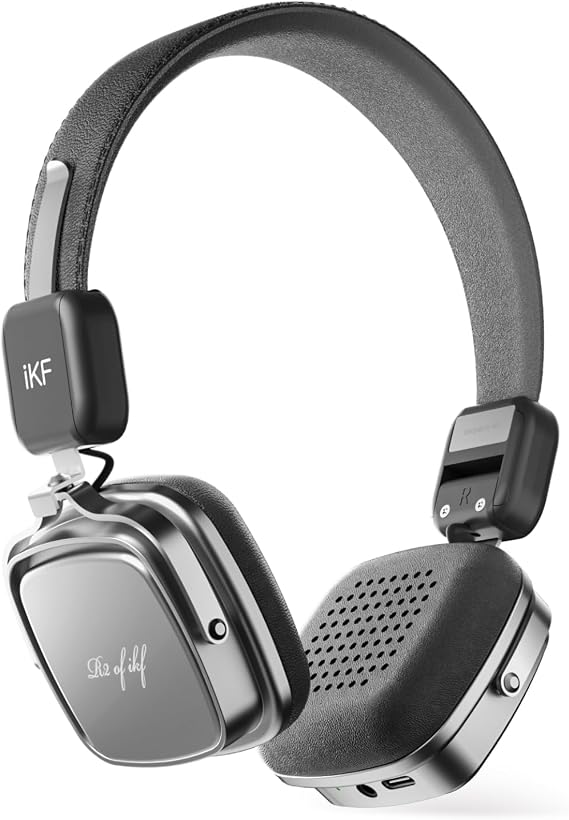 iKF R2 Retro Classic Bluetooth Headphones, Vintage Ergonomic Design