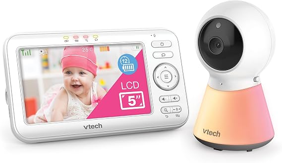 Vtech Uyarlanabilir Gece Lambalı 5’’ Görüntülü Bebek Monitörü - VM5254