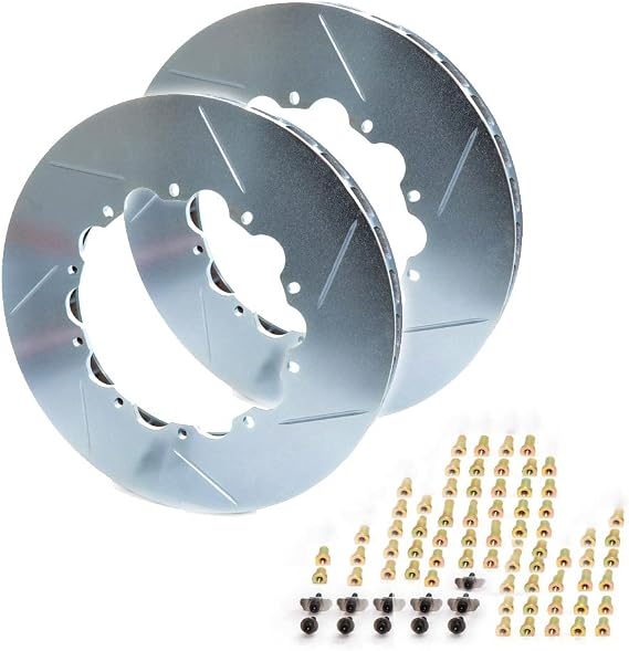 Girodisc (d2-032) Replacement Rear Slotted Rotor Ring (no Hat) For Porsche 911 C2s, C4s, Gt2, Gt3, Turbo
