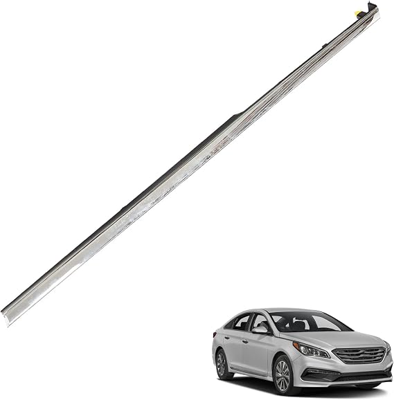 Chrome Molding Trim Front Left Replacement for 2015-2017 Sonata