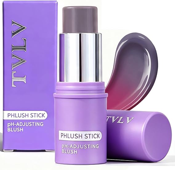 Colour Changing Blusher Stick, Multi Use Blush Stick Beauty Products, Sheer To Buildable Cheek Colour, Smooth Blendable Cream Texture, For Daily Routine, For Handbag Touch Ups, For Natural Look