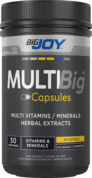 Bigjoy Sports Multibig 90 Capsules, 1 Pack (1 x 83.7 gr)