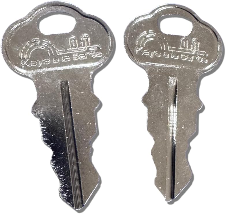 Replacement Key H2322 for Chicago Locks | CG1 Key Blank for File Cabinets, Desks, Office Furniture, and Storage Units | Durable Double-Sided Key for Secure Access