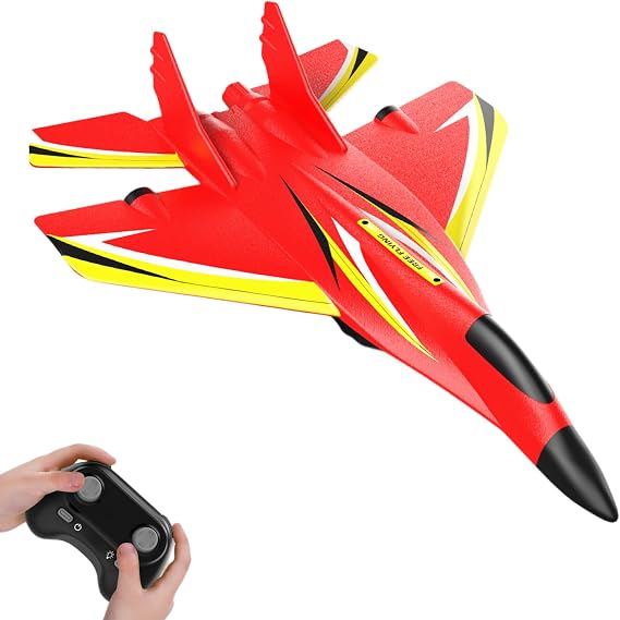 Remote Control Airplane for Kids & Adults,Foam RC Airlane Toys RTF,2 Channels RC Plane with Gyro,Easy to Fly RC Aircraft for Beginner