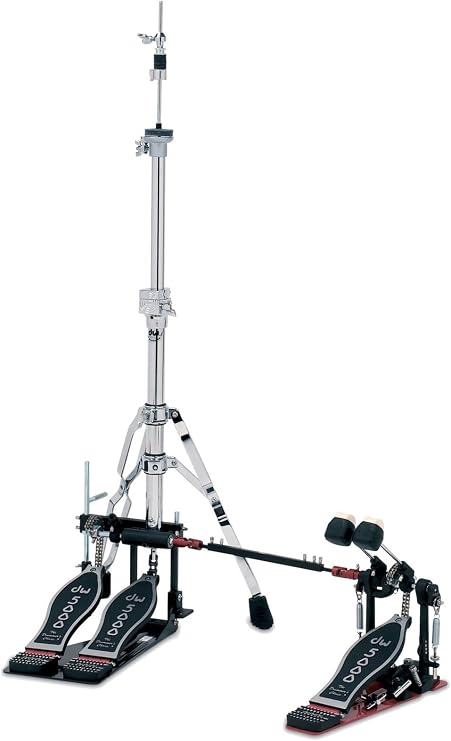 Drum Workshop, Inc. 5000 Series Aux Hi-Hat Stand with Dbl Bass Drum Pedal(CP5520-2)