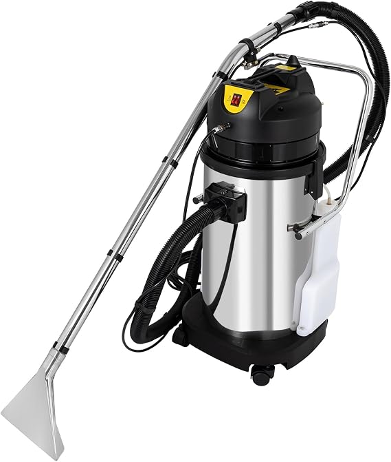 3 in 1 Commercial Carpet Cleaner Machine,Professional Heavy Duty Vacuum Carpet Extractor for Wet Dry Sofa Curtain Floor Cleaning (40L)