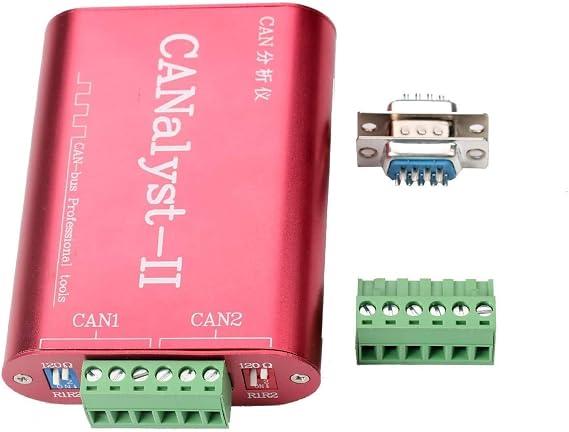 New CANalyst-II USB to CAN Analyzer CAN-Bus Converter Adapter Support ZLGCANpro