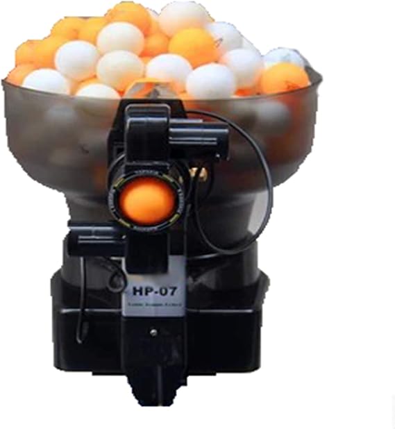 Table Tennis Robot,Automatic Ping Pong Ball Machine for Ping-Pong Practicing Training Exercise,Tabletop Ping Pong Robot Machine