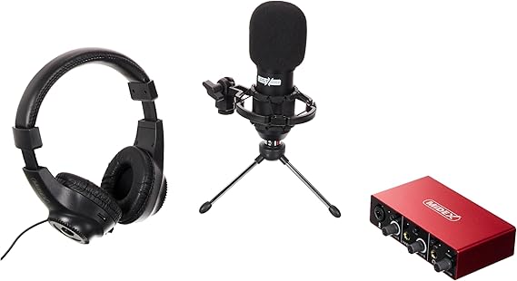 Midex Stüdyo Ekipmanları Style Paket-1 BM800 Mikrofon Ses Kartı Stüdyo Kayıt Seti