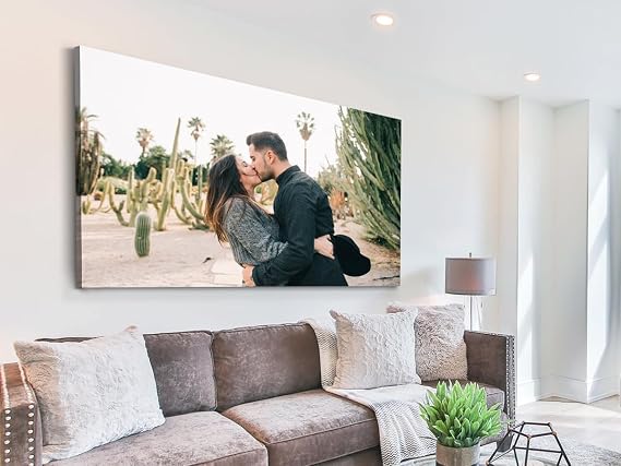 CanvasChamp Custom Canvas Prints with your Photos - 18" W x 36" H