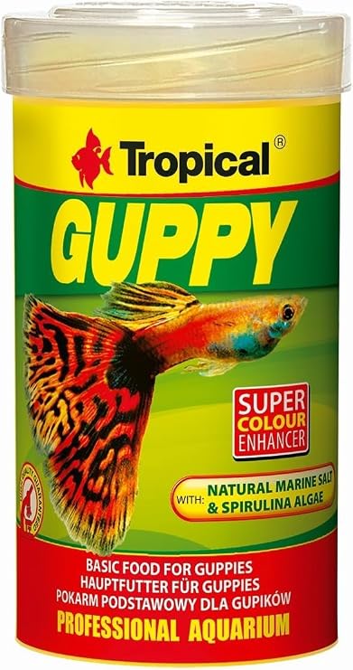 Tropical Guppy 100ml 20gr Sequin Feed For Lepistes