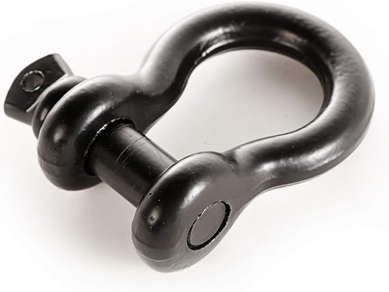 Rugged Ridge | D-Ring Shackle, 3/4 inch, 9500 Lb, Black | 11235.18
