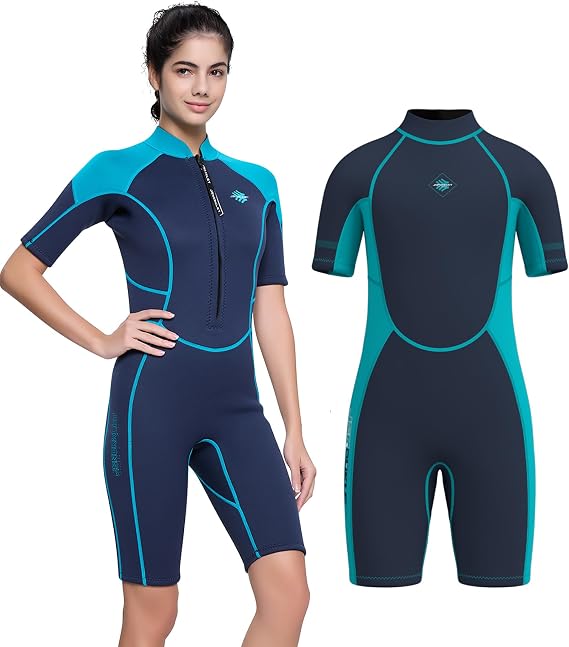 Kids Wetsuit Shorty 14 & Womens Wetsuit Shorty XS