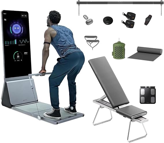 Bundle-AEKE K1 Smart Home Gym System+B1+Workout Towel