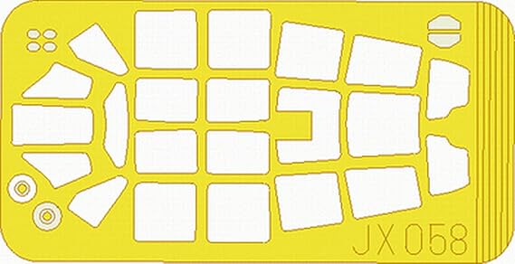 Eduard EDUJX058 1/32 Mitsubishi A6M2 Zero Type Fighter Aircraft Type 21 Paint Mask Sticker (for Tamiya) Plastic Model Masking Sticker