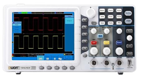 OWON EDS202E 100Mhz 8" TFT-LCD Display Digital Storage Oscilloscope, 1M, Dual Channels, 1 GSa/s