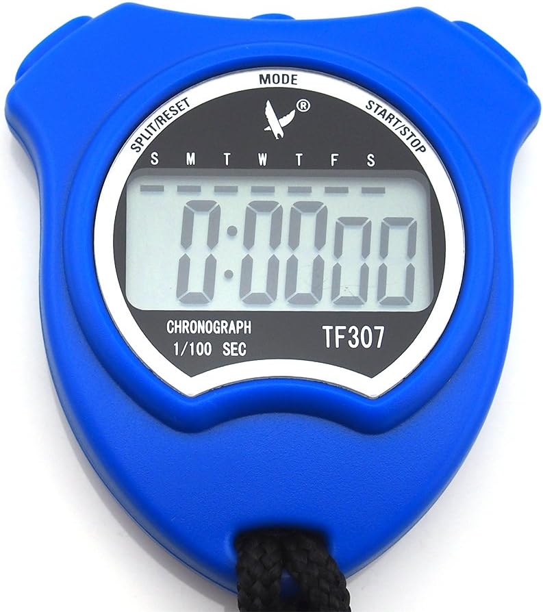 LEAP TF307 Sports Stopwatch Digital Chronograph Watch Timer Date Clock