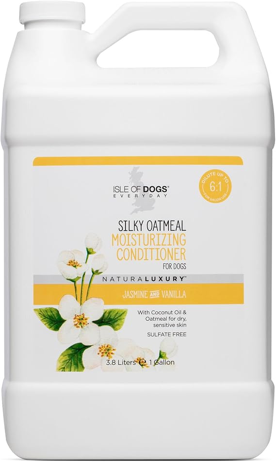 Isle of Dogs Silky Oatmeal Conditioner, 128 Fluid Ounce