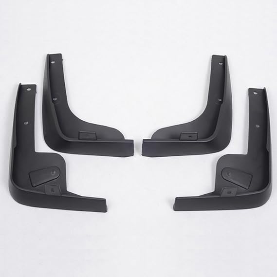 Mudguards Mud Fenders Car Dirt Protector Guards Mudflaps for Nissan Tiida 2006-2010 Neutral Plastic 4PCS/Set with Screws
