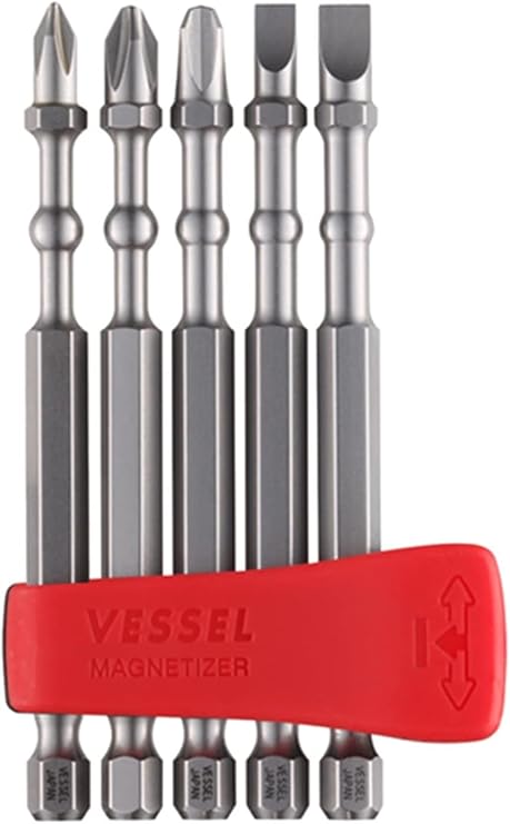 (US Model) VESSEL IMPACT BALL Bit (PH/SL) w/Mag Charge Holder 5PC Set