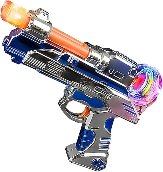 Rhode Island Novelty 8.75 Inch Spinning Space Blaster One Per Order