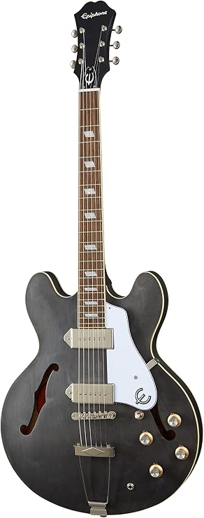 Epiphone Casino Hollowbody Worn, Ebony