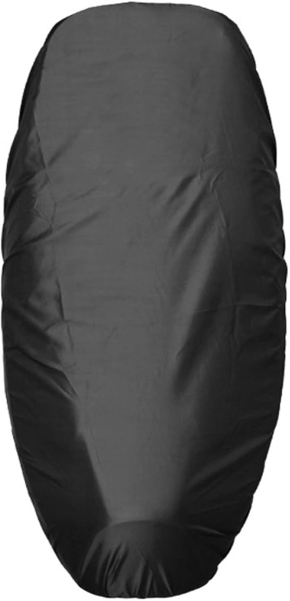 Modengzhe Waterproof Motorcycle Seat Cover, Rainproof & Dustproof, 21 x 11 inches Fit for Small-Size Motorcycle Moped Scooter, Black Size S