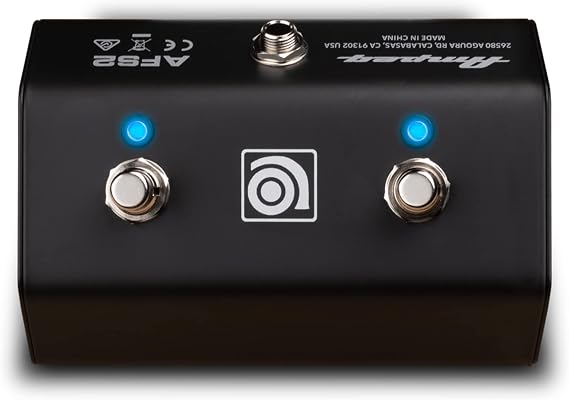 Ampeg AFS2 2 Button Footswitch
