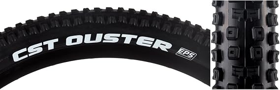 CST Premium Ouster Clincher Tire, 27.5x2.4, Black, Fold, Dc/Eps