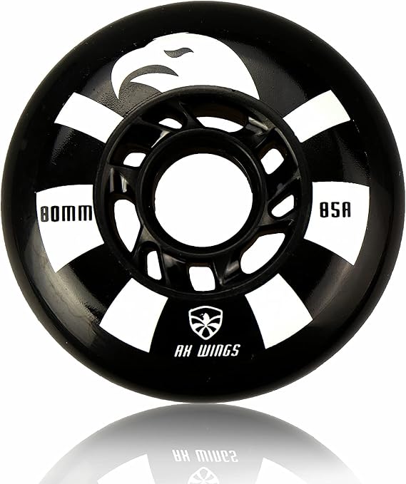 Flying Eagle RX Wings (Pack of 4) - Inline Skates with Inline Skate Wheels, Speed Skate Wheels, Inline Skate Replacement Wheels, Skates for Adults, Durable Inline Skating, Smooth Skate Wheels