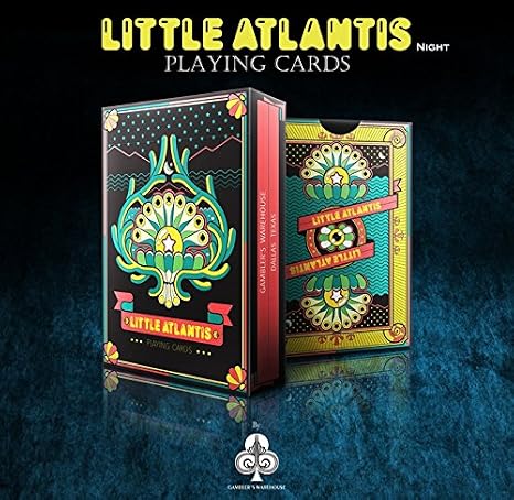Gamblers Warehouse Little Atlantis Playing Cards Deck Night Edition