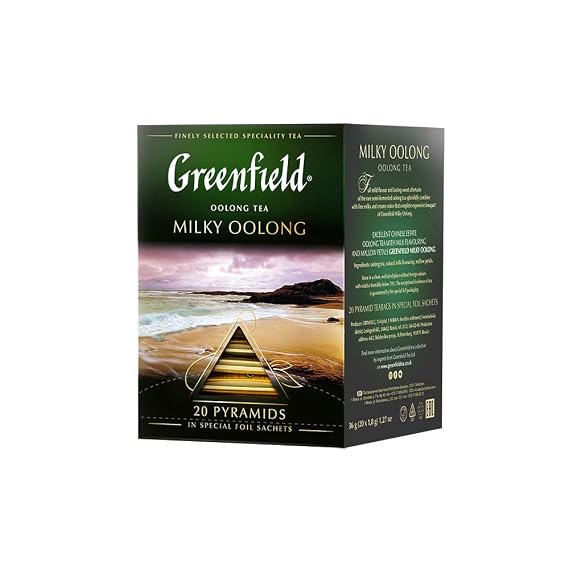 Greenfield Tea, Milky Oolong, 20 Count