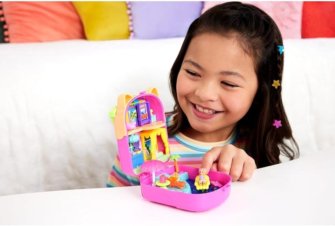 Polly Mikro Oyun Setleri Kitty Popsicle Resort Compact Dondurma