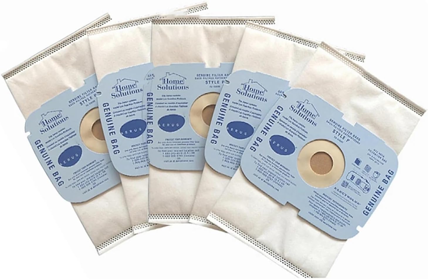 Dust Bag For Canister Vacuum Bag Vacuum Cleaner Accessories, Compatible For AERUS LUX STYLE P, Vacuum Cleaner Garbage Bags