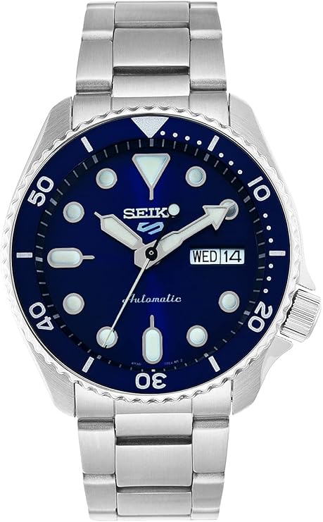 Seiko, Men's, Analog SRPD51K1, Silver, Sports